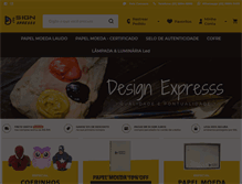 Tablet Screenshot of designexpresss.com.br